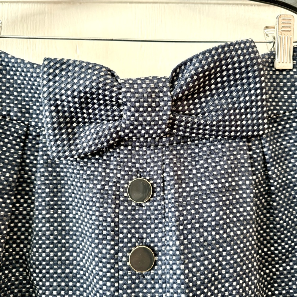 Anthropologie | Leifsdottir Sprightly Tweed Bow Front Skirt 6 - Picture 4 of 13